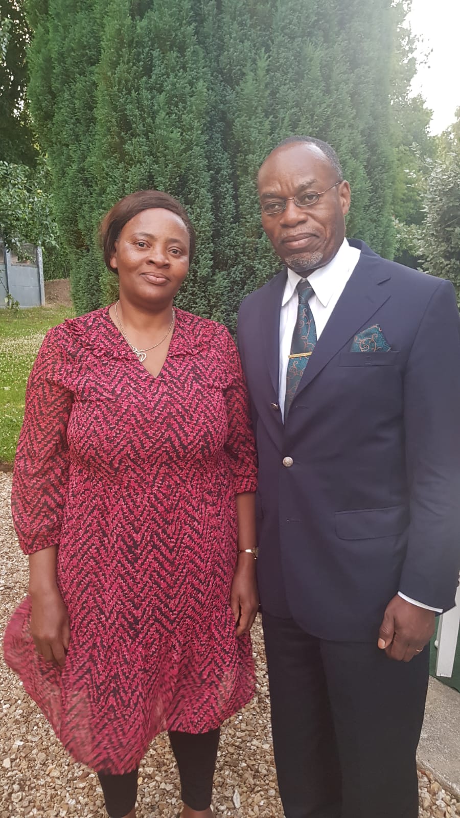 Rév. Martin Lukeba and wife Eugénie Lukeba